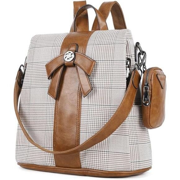 Backpack Purse for Women Fashion Backpack Purses PU Leather  display picture 1